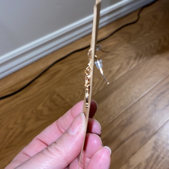 Rainbows on  Cloud Dangly Earrings Homemade - Picture 3 of 6